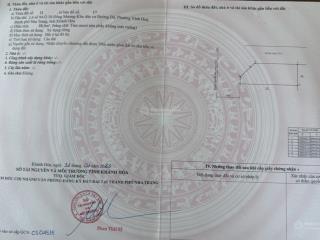 Bán đất tại nguyễn bặc vĩnh hòa, nha trang, khánh hòa, diện tích 88 m2 góc.  0938 655 ***