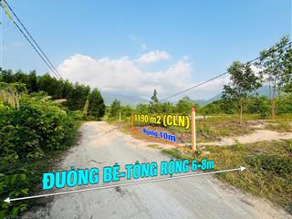 Bán 1190m2 / đất vườn xã bắc khánh vĩnh 340 triệu
