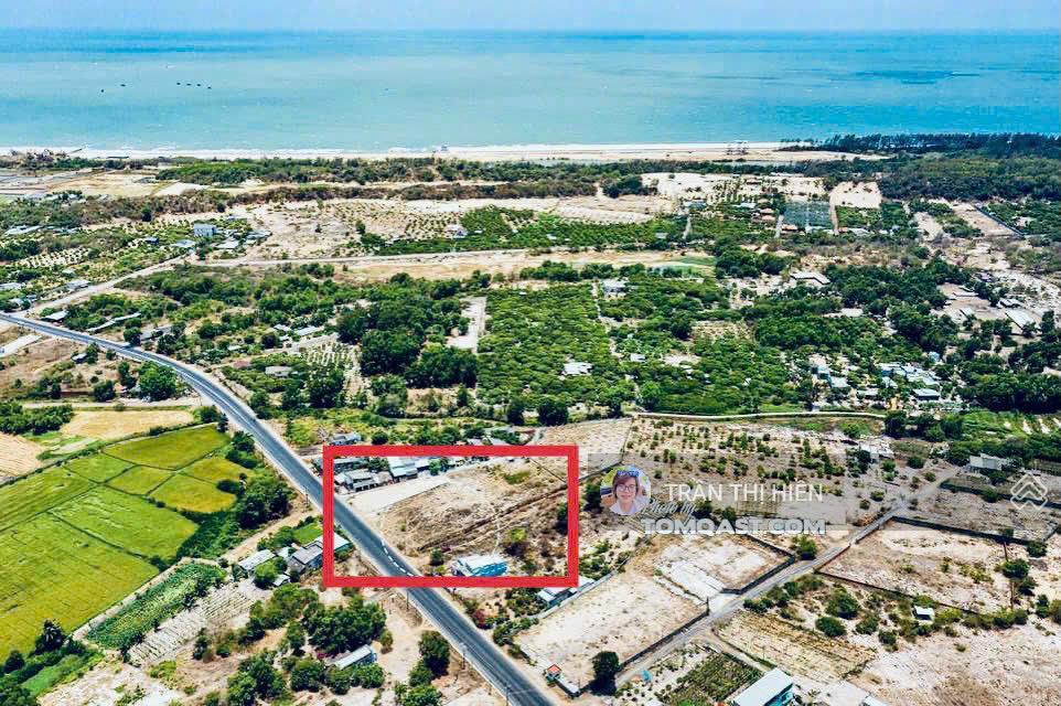 Mặt tiền đường ven biển vũng tàu bình châu cách biển lộc an chỉ 1km 9x40m360m2 sẵn 100m2 thổ cư