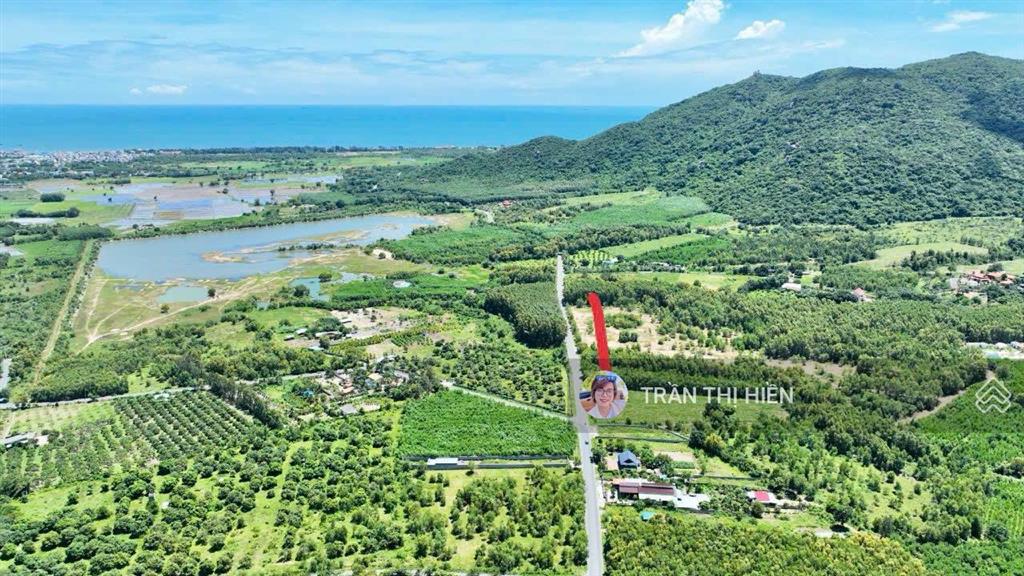 Mặt tiền phước hưng  phước hải  đối diện hồ sở bông  thị trấn phước hải  1mẫu1 68m mặt tiền