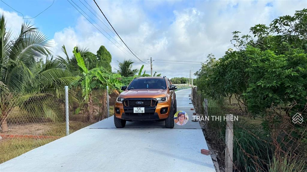 Vườn trái cây gần biển phước hải  tp hcm  dt 1000m2  ngang 22m x 45m  quy hoạch đất ở