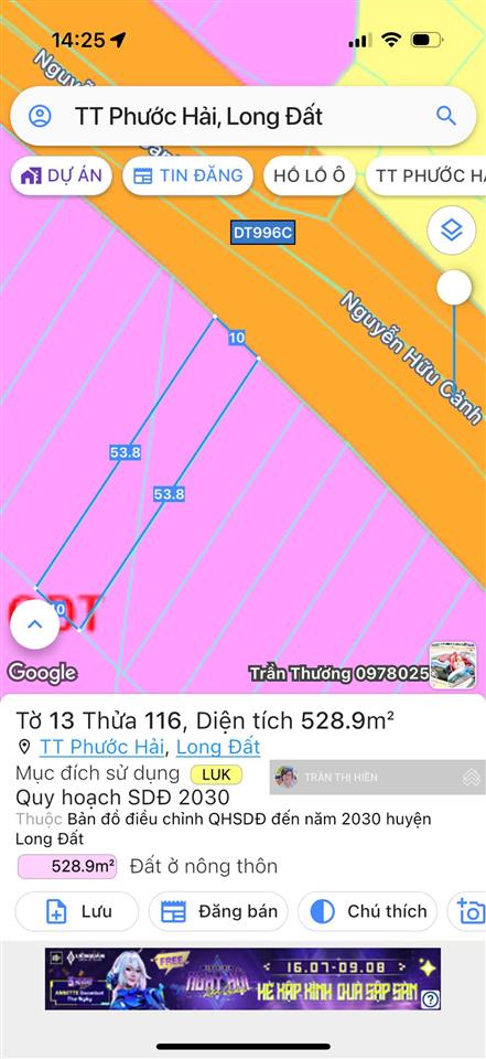 Tổng hợp 10 lô đẹp rẻ 2 tỷ  3 tỷ gần biển phước hải  500m2  1000m2 đầu tư tốt