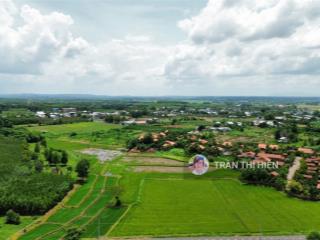 Bán đất láng dài gần hồ tràm  view ruộng lúa siêu đẹp  2000m2  sẵn 200m2 thổ cư 47x34m