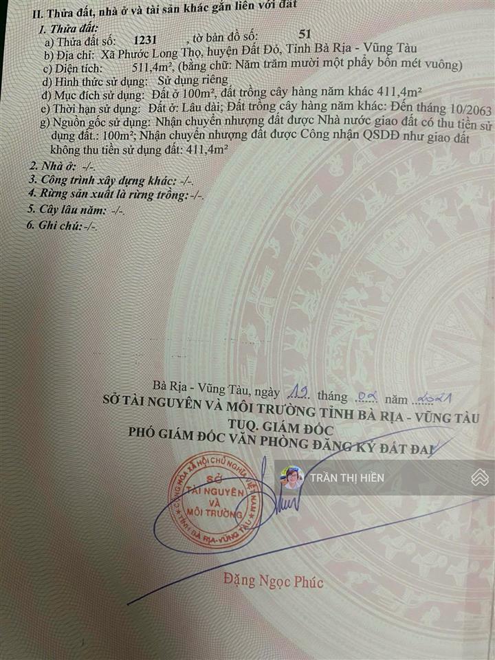 Bán căn villa hồ bơi mt đường nguyễn huệ gần biển phước hải  511m2  11.5x44m