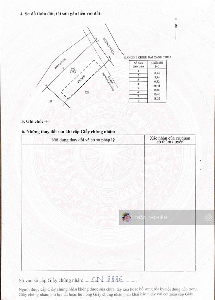 Thị trấn phước hải  view núi minh đạm gần hồ sở bông đi biển phước hải chỉ 5 phút  10x27m  2.1tỷ
