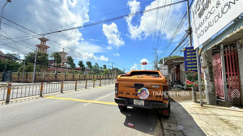 Mặt tiền võ thị sáu  xã long hải  sẵn mặt bằng 370m2 đang cho thuê 13tr/th