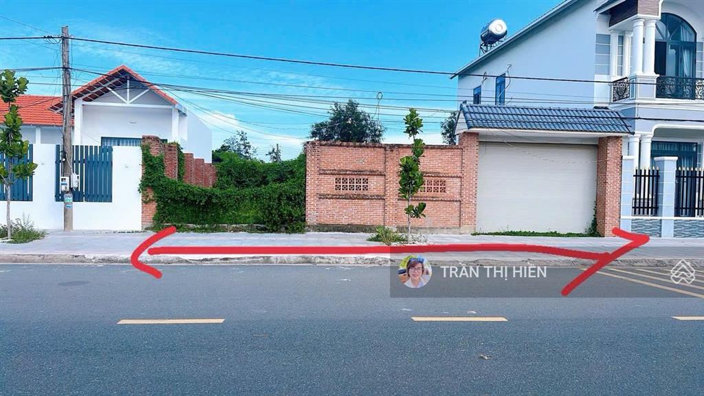 Mặt tiền trục chính đường hàng dương  biển lộc an  xã phước hải tp hcm  15x17,5m