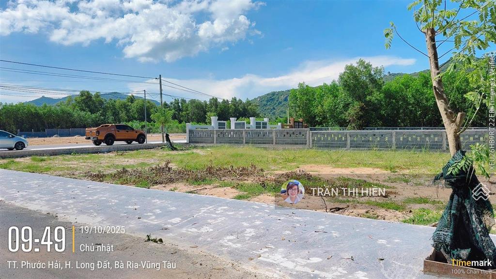 Thị trấn phước hải  view núi minh đạm gần hồ sở bông đi biển phước hải chỉ 5 phút  10x24m