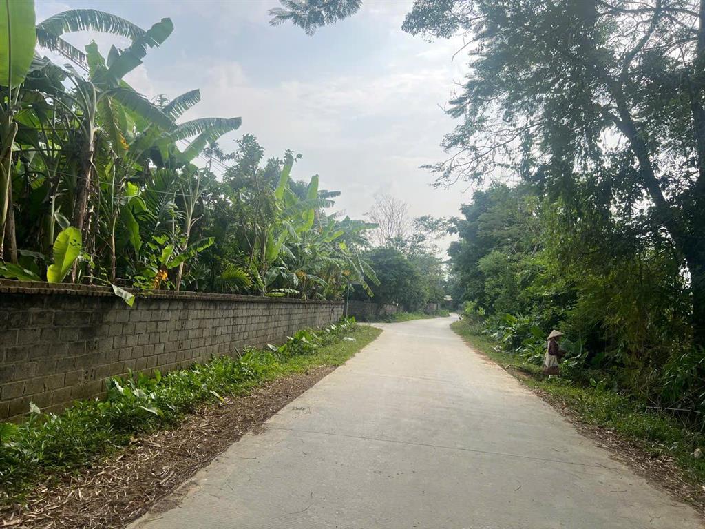 Bán gấp lô đất đẹp giá chỉ 1.1 tỷ  sổ đỏ chính chủ  đầm rái, lương sơn, phú thọ