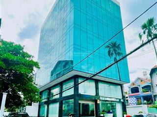 Cho thuê tòa văn phòng mt nguyễn huy tưởng 15m x 20m, hầm trệt 6 lầu trống suốt, pccc