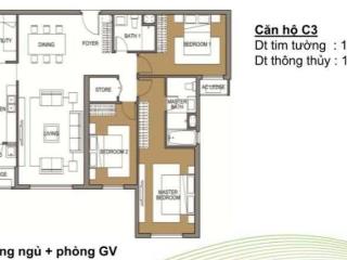 Tòa E/ Chính chủ gửi bán căn hộ Mulberry Lane 3PN +1 132m2 SỔ LÂU DÀI nhỉnh 7 tỷ 