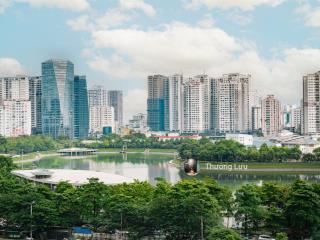 Bán căn 3pn, 105m2  view hồ vinhomes d'capitale, nhà đẹp mới, giá chỉ 120tr/m2