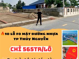 Chính chủ bán gấp 10 lô f0 đẹp nhất thủy nguyên giá chỉ 565 triệu mua ngay kẻo mất