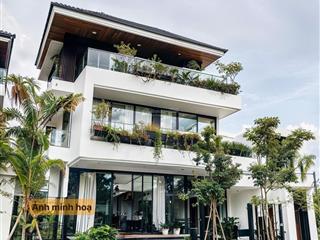 Bán biệt thự đẹp 4 tầng ven sông hàn có thang máy, quận sơn trà, đà nẵng giá 30,5 tỷ/288m (12x24)