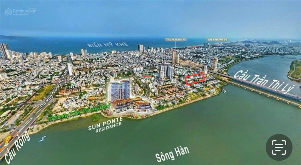 Bán đất đẹp 5x25,2m ngay euro village1 đ7m5 đấu lưng trần hưng đạo ngay cầu trần thị lý. giá 15,5tỷ
