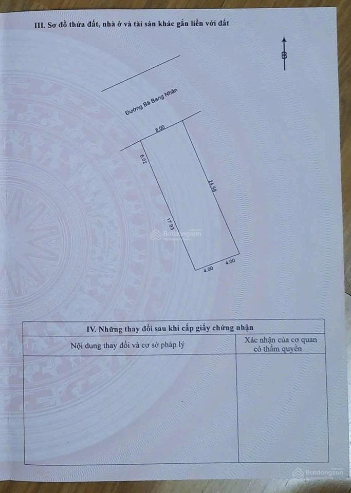 Bán lô đất đẹp 2 mặt tiền đường 7m5 bà bang nhãn, hoà hải, ngũ hành sơn giá rẻ 12 tỷ/194m ngang 8m
