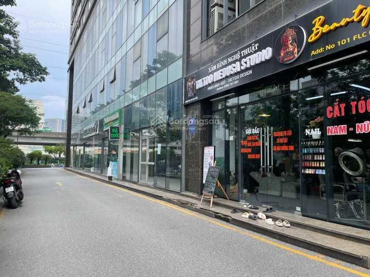 Bán căn kiot tầng 1 tòa flc phạm hùng 85m2 mặt tiền 8m giá 5,85 tỷ, kinh doanh mọi loại hình