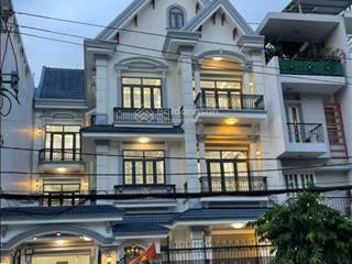 Siêu biệt thự đường số 26, khu bình phú, quận 6. đối diện metro bình phú (12x20m) 3 lầu, giá 60 tỷ