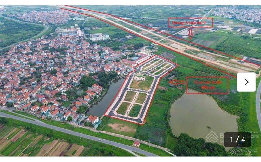 Chính chủ bán lô đất đấu giá tiền yên mặt đường vành đai 4, giá siêu rẻ, vị trí đẹp đắc địa