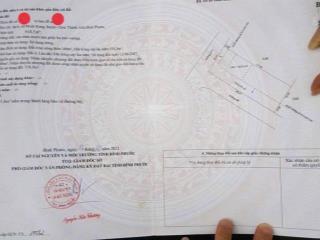 Bán đất chơn thành lô gốc gần khu công nghiệp minh hưng giá 700 triệu  0902 890 ***