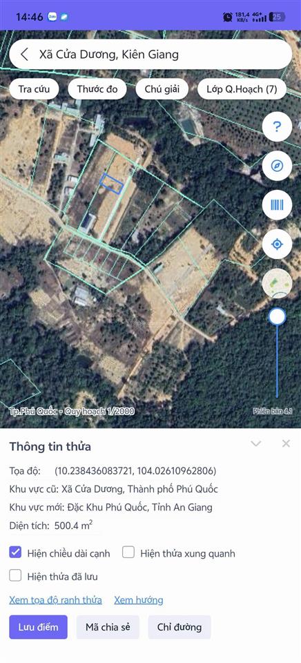 Bán đất đẹp tại bến tràm, quy hoạch đất ở, 2 tỷ, 500.4m2