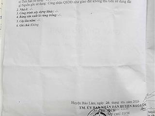 Bán lô đất gần 9 sào trồng cây sầu riêng 15 năm tuổi, có thác nước chảy quanh năm