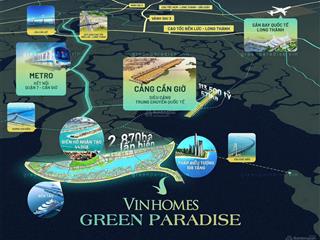 Quỹ hàng đơn lập, song lập, liền kề giá đẹp, tốt hơn 1215% gd2 tại vinhomes green paradise
