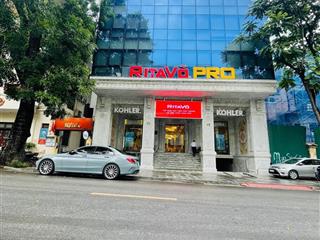 Siêu vip  toà nhà mặt tiền 15m phố lạc long quân  vỉa hè ô tô tránh  300m2  130 tỷ