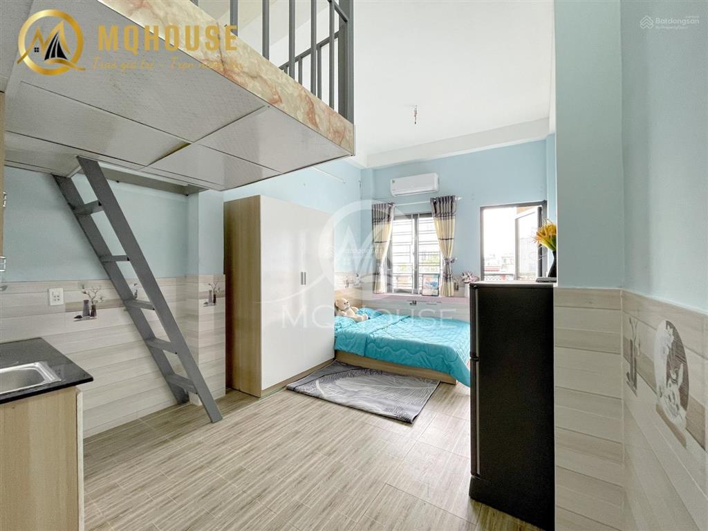 Phòng ban công mới xây phan an gần ngã tư bốn xã full nội thất