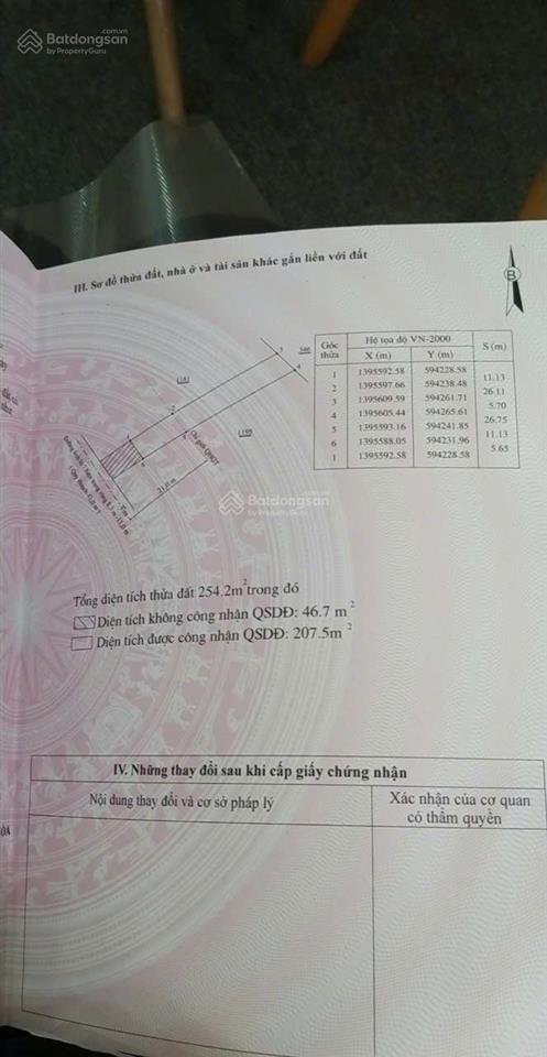 Cần tiền đi định cư bán gấp lô đất mặt tiền đt 7 gần khu dlst hồ đá bàn, kcn ninh sơn 620ha