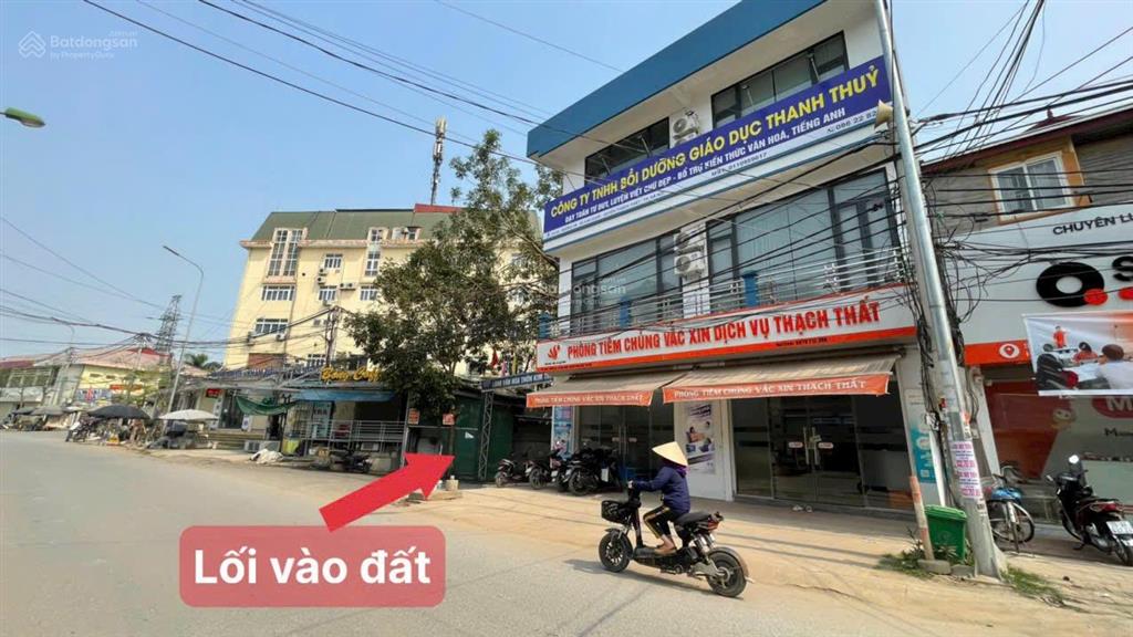 Bán đất thạch thất, hoà lạc giá rẻ gần trung tâm huyện thạch thất