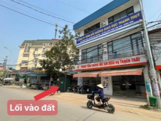 Bán đất thạch thất, hoà lạc giá rẻ gần trung tâm huyện thạch thất