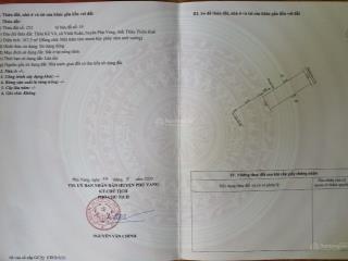 Mặt tiền ql 49b ngay trung tâm vinh xuân. cách uỷ ban 200m