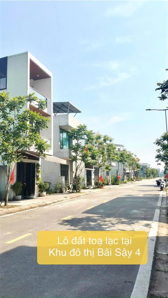 Lô đất sạch đẹp mặt tiền bãi sậy 4, kqh hương sơ