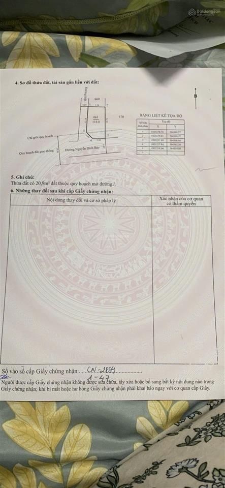 Đất 2 mặt tiền nguyễn đình bảy, cạnh kqh ngọc anh. cách phạm văn đồng 300m