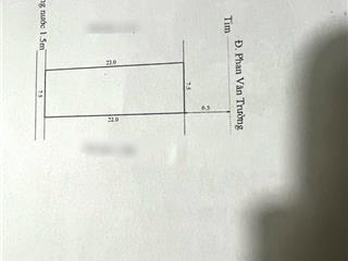 Lô đất mặt tiền phan văn trường. gần menas zone vỹ dạ. cách lâm hoằng 50m