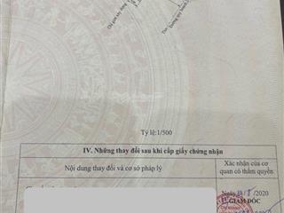 Mặt tiền âu lạc, đất sạch đẹp cách aeon mall 250m