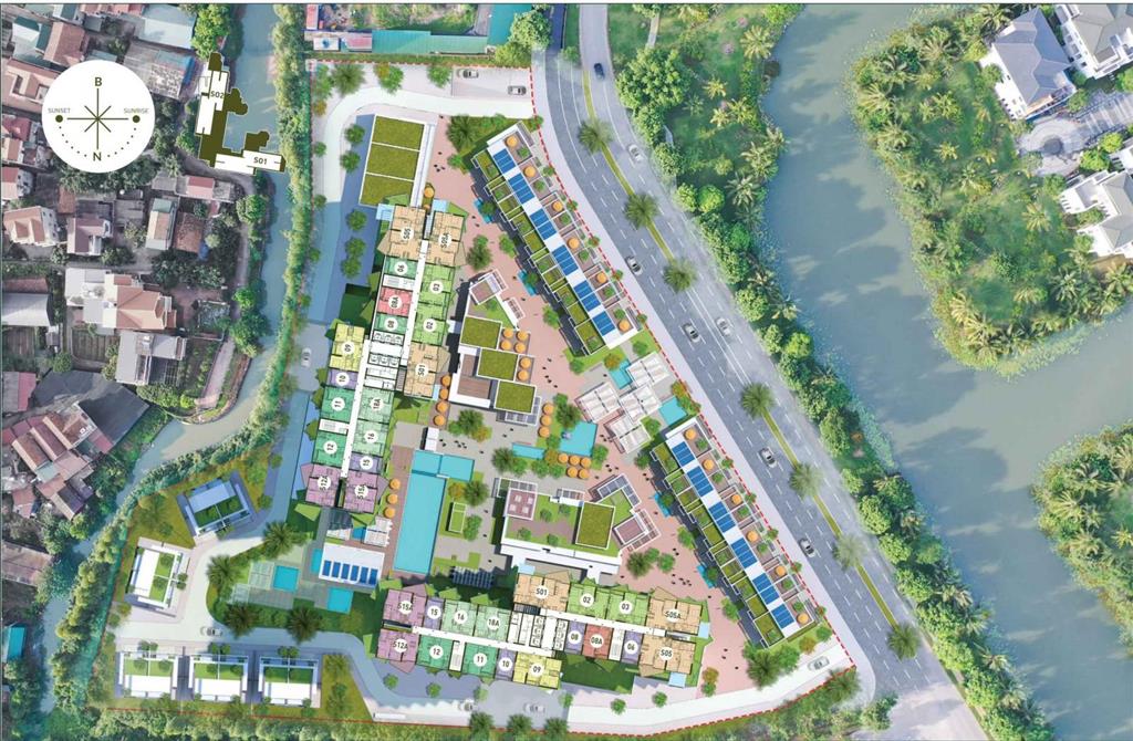 Cho thuê mb 45m2 căn shop tầng 2 tòa chung cư solforest ecopark, hưng yên