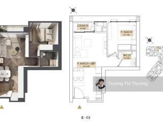 Bán cc tháp đôi kepler land, b03 4,4 tỷ, 45m2, 1pn, 1wc tại mỗ lao.  24/24h 0981 960 ***, em hòa