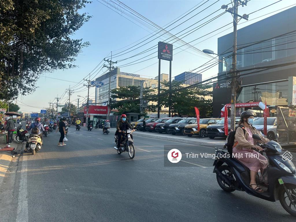 Mặt tiền hoàng hữu nam ngay showroom ford, mitsubishi 32x100m=3.200m2 thổ cư. giá 250 tỷ tl