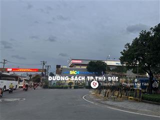 Mặt tiền kinh doanh gần ngay đường sách tp. thủ đức  công viên hồ thị tư 5,5x34m=190m2. giá 18 tỷ
