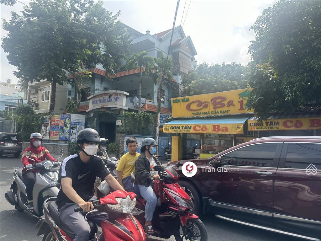 Bán nhà góc 2 mt quang trung  ngay lê văn việt, 14x11m=150m2. hđ thuê 50 triệu/tháng. giá 22 tỷ tl