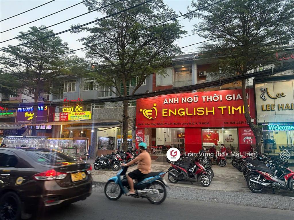 Bán nhà mt tăng nhơn phú trường cđ công thương, 9x20m=190m2. hđ thuê 45 triệu/tháng. giá 15 tỷ