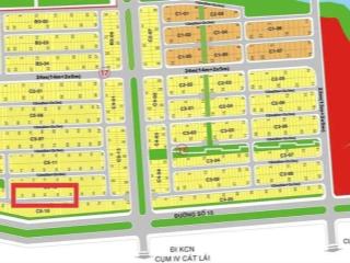 Chính chủ gửi bán đất dự án cát lái quận 2, lô c5. 12  5m x20m mặt tiền đường 14m