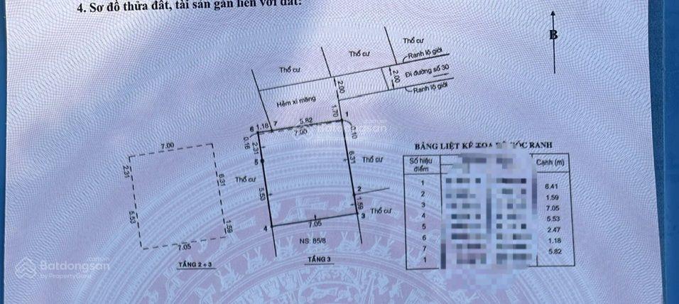 Bán nhà hẻm đường 30 phường cát lái, quận 2 chợ cây xoài lê văn thịnh ngang 7m nhà 5pn 5wc