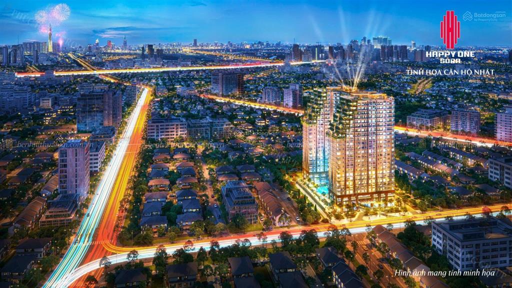 Bán shophouse happy one sora 1 trệt 2 lầu. chiết khấu 19%, cam kết thuê lại 2 năm 480tr