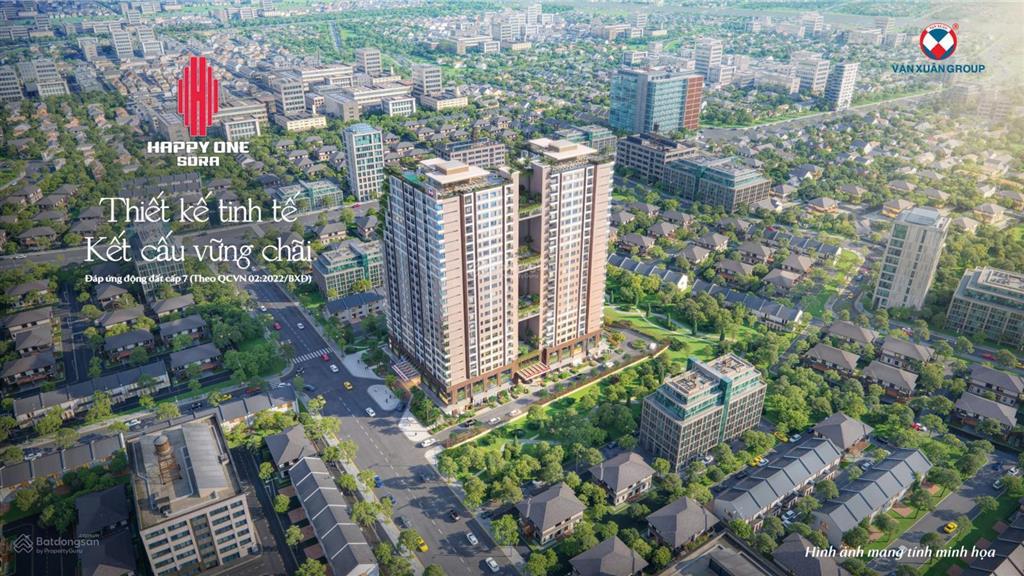 Bán shophouse happy one sora 1 trệt 2 lầu. chiết khấu 19%, cam kết thuê lại 2 năm 480tr