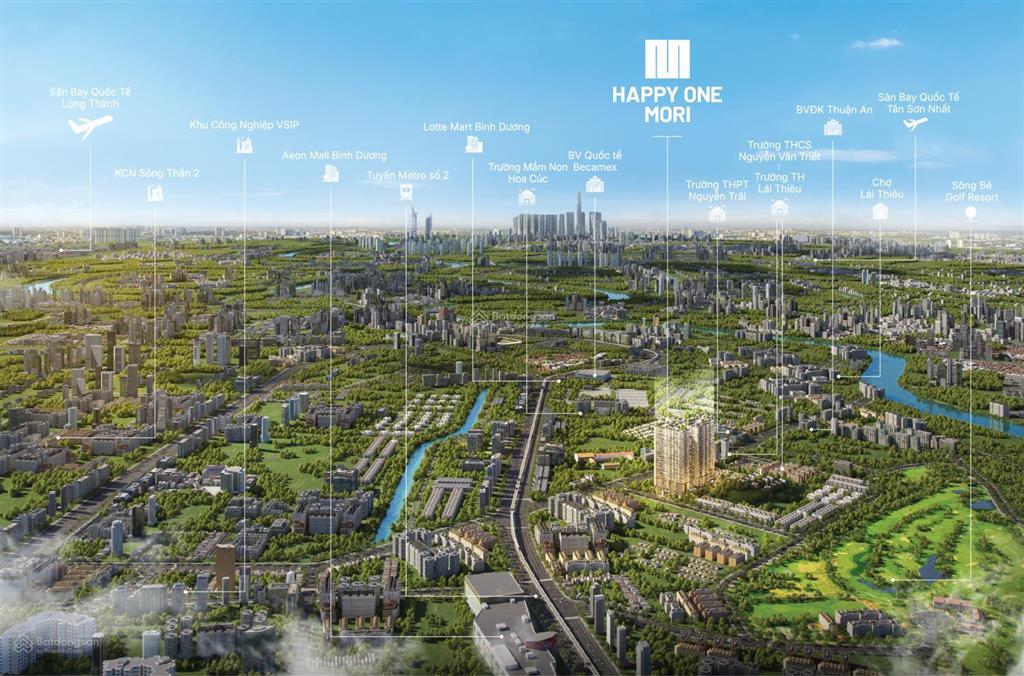 Bán shophouse happy one mori, giá f0 cđt, tặng 298tr, chiết khấu 2%. thanh toán chỉ 38%đến nhận nhà