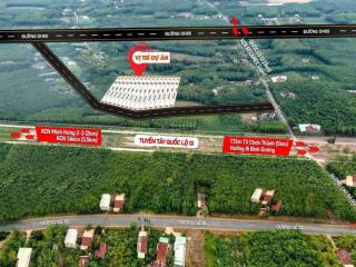 14 nền shr ngay kcn minh hưng tx. chơn thành