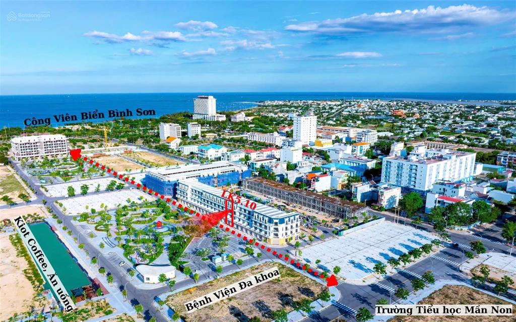 Chính chủ bán nhà mặt tiền đường chính, ngay biển bình sơn ninh chữ giá rẻ